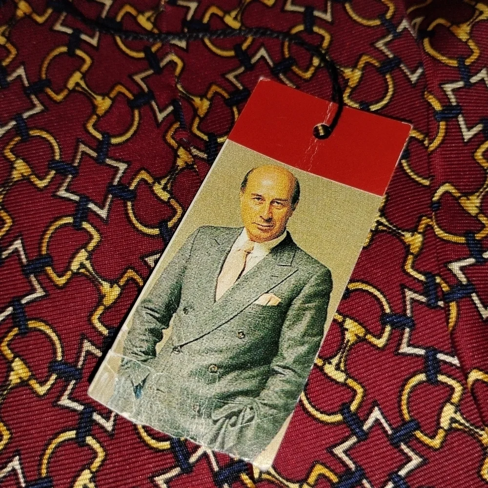 VINTAGE PAOLO GUCCI SILK TIE NWT